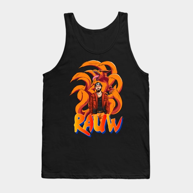 Reggaeton Fox Tank Top by liomal